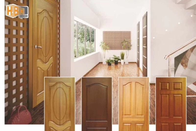 cửa nhôm giả gỗ 2 cánh
