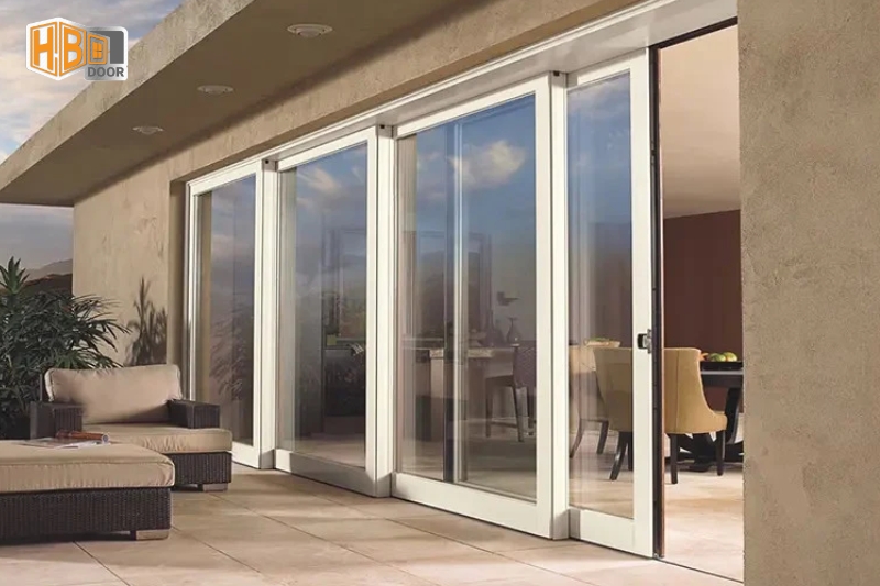 Kích Thước Cửa Chính 4 Cánh Nhôm Xingfa