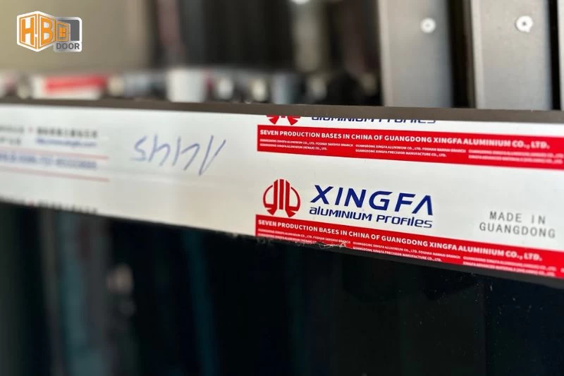 cửa lùa 1 cánh nhôm xingfa