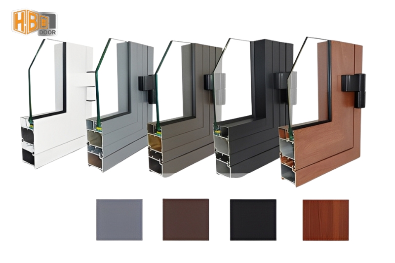 Màu Nhôm Xingfa Quảng Đông Có Mấy Màu? Cách Chọn Màu Hợp Phong Thủy