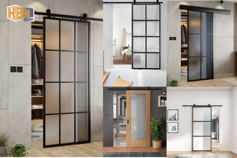 cửa lùa 1 cánh phòng ngủ