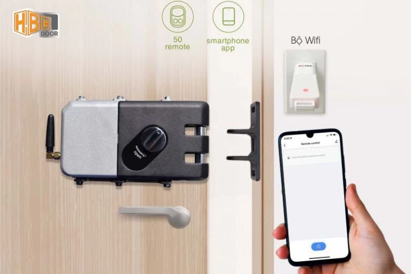khóa cửa lùa 1 cánh