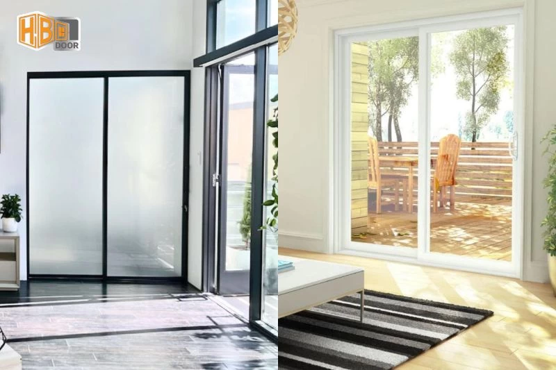 Cách trừ cửa lùa 2 cánh hệ 55 chuẩn kỹ thuật, dễ áp dụng