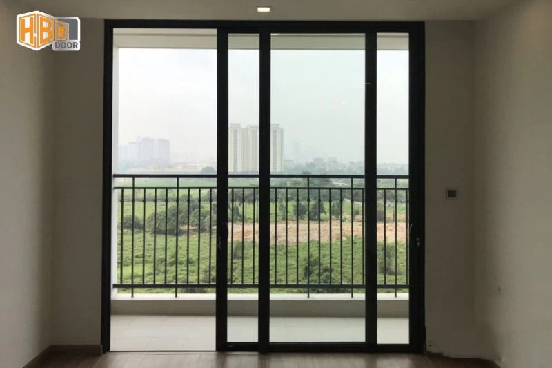 cửa lùa 2 cánh xingfa