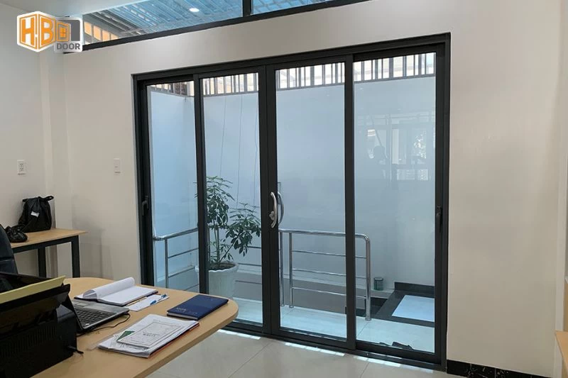 cửa lùa 2 cánh xingfa