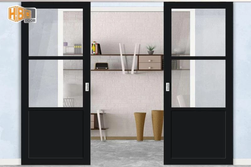kích thước cửa lùa 2 cánh