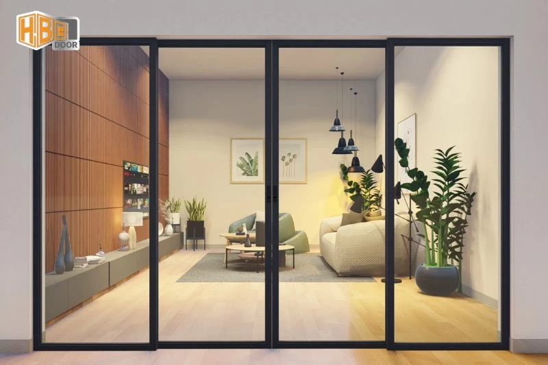 Cửa lùa 4 cánh: Những điều bạn cần biết trước khi lắp đặt