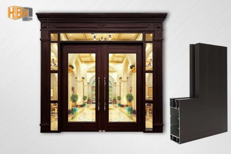 Cửa nhôm thủy lực 2 cánh: Giải pháp bền đẹp cho mọi công trình