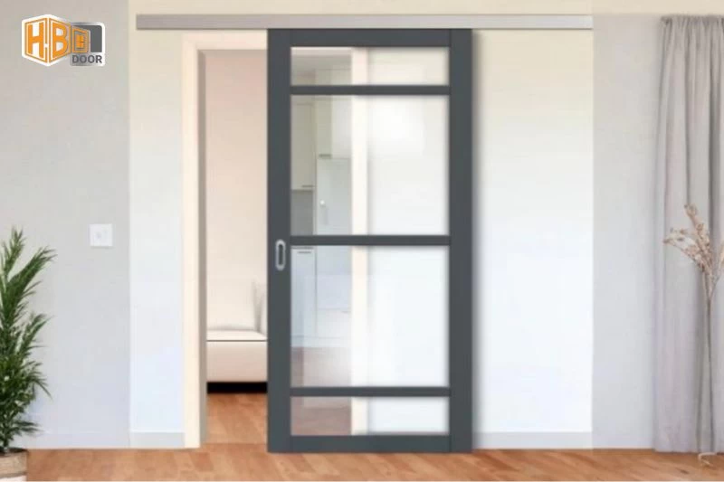 Các mẫu cửa đi lùa 1 cánh hệ 55 bền bỉ, chất lượng