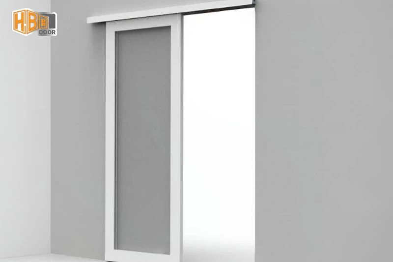 cửa đi lùa 1 cánh hệ 55