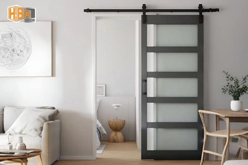 cửa đi lùa 1 cánh hệ 55