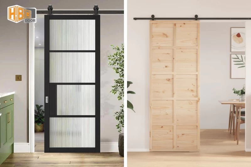 bánh xe cửa lùa treo