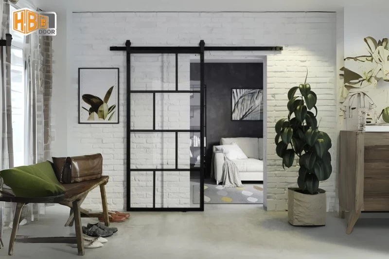 phụ kiện cửa lùa ray treo