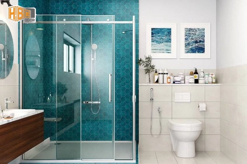 Cửa lùa nhà vệ sinh: Ưu điểm, 8 phân loại và báo giá mới nhất