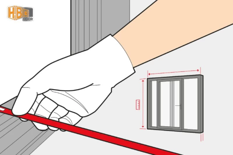 Công thức trừ cửa lùa 4 cánh hệ 55 chính xác, dễ áp dụng
