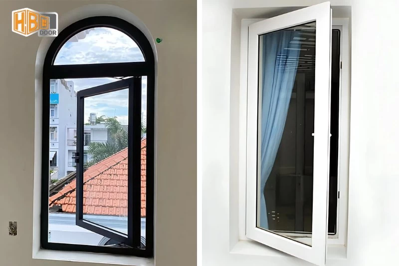 cửa sổ nhôm xingfa 1 cánh
