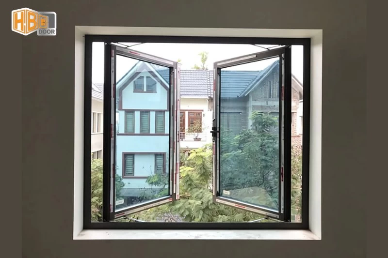 cửa sổ nhôm xingfa 2 cánh