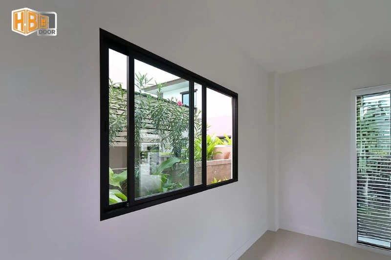 Cửa sổ nhôm Xingfa 2 cánh: Kích thước, giá và các mẫu đẹp