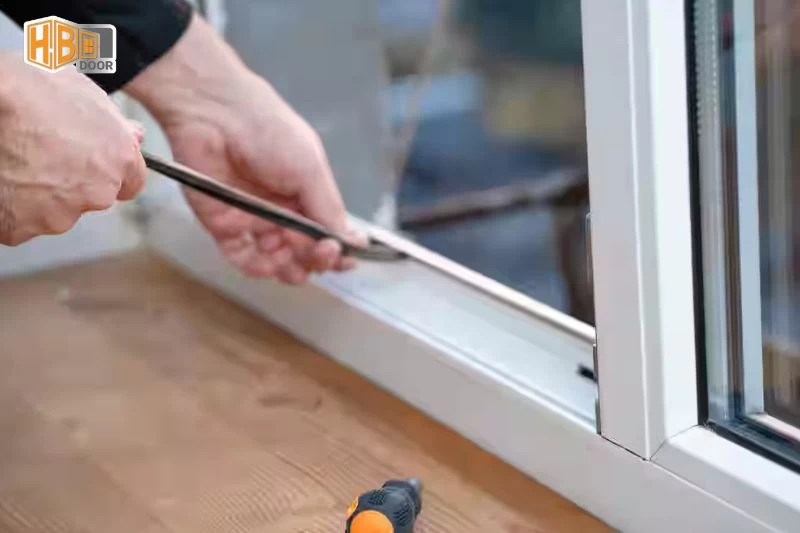 Cách thay bánh xe cửa lùa nhôm đơn giản tại nhà