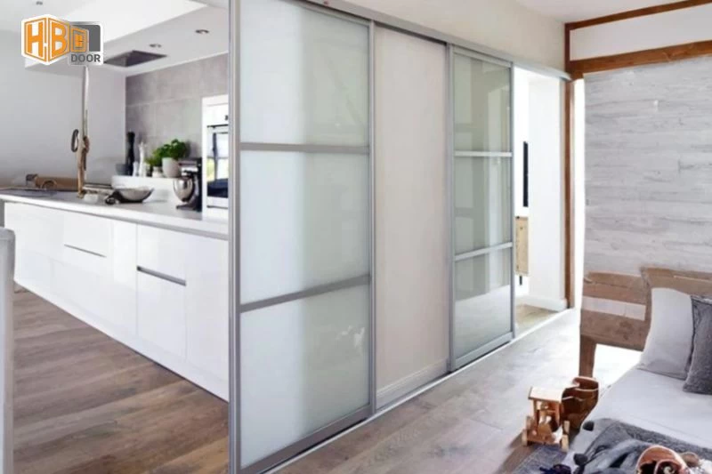 Cách trừ cửa lùa hệ 55 chính xác tuyệt đối cho thợ nhôm