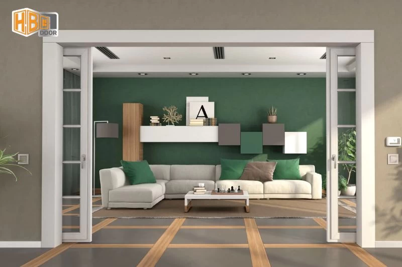cách trừ cửa lùa hệ 55