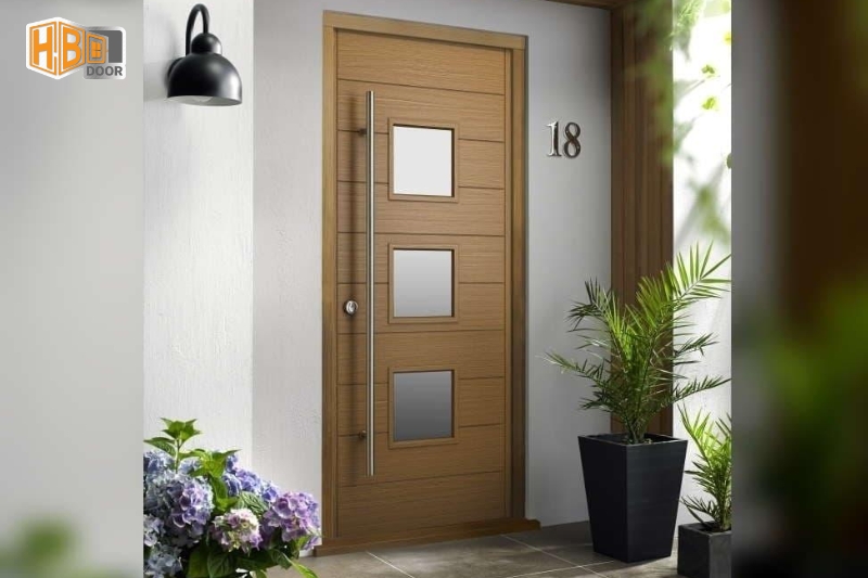 cửa nhôm Xingfa màu nâu cà phê