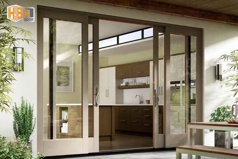 cửa nhôm Xingfa 4 cánh