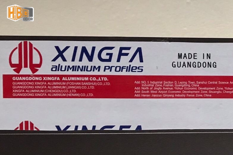 Nhôm Xingfa Quảng Đông