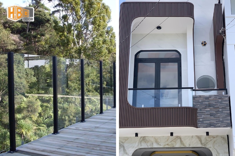 lan can nhôm xingfa