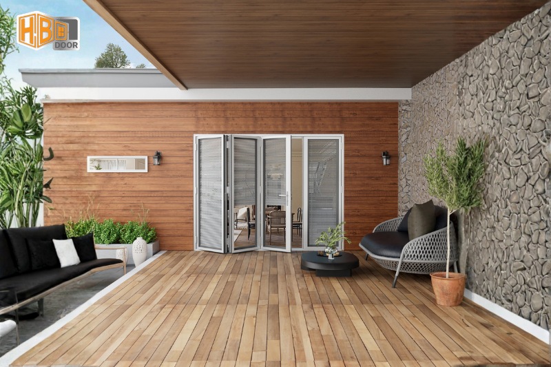 cửa nhôm xingfa 4 cánh hệ 55