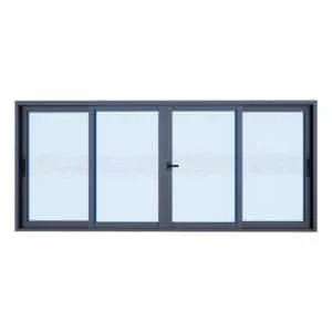 Cửa sổ mở lùa 4 cánh Xingfa phổ thông